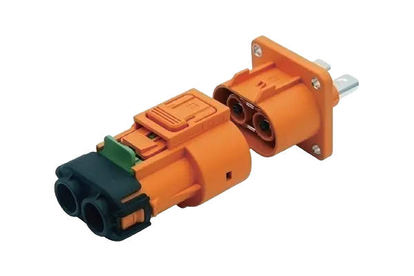 CONECTOR DE PL&Aacute;STICO DE DOS N&Uacute;CLEOS DE 6 MM