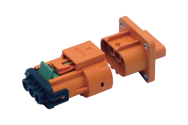 CONECTOR DE PL&Aacute;STICO DE TRES N&Uacute;CLEOS DE 3 MM